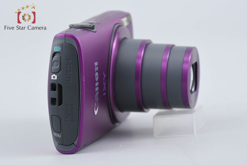 Canon IXY 600F Purple 12.1 MP Digital Camera