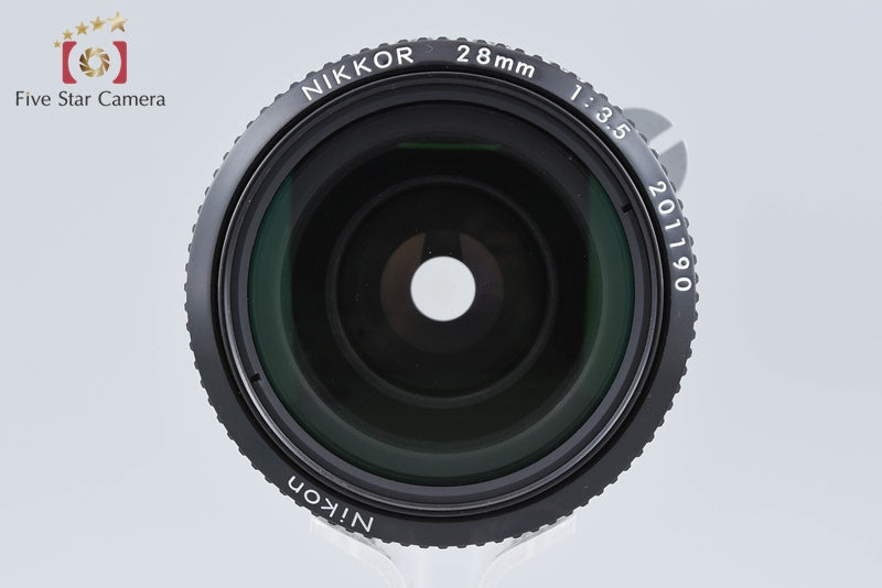 Nikon New NIKKOR 28mm f/3.5 Non Ai Lens