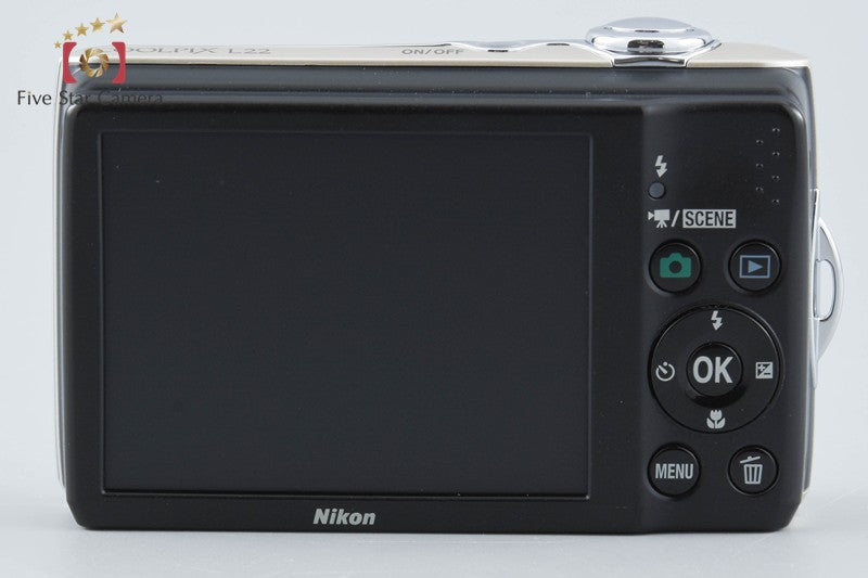 Nikon COOLPIX L22 Silver 12.0 MP Digital Camera