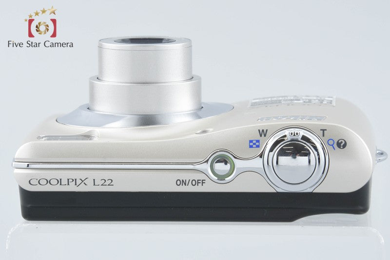Nikon COOLPIX L22 Silver 12.0 MP Digital Camera