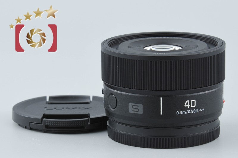 Panasonic LUMIX S 40mm f/2 S-S40 L Mount Black
