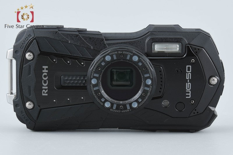"Shutter count 400" Ricoh Pentax WG-50 Black 16.0 MP Waterproof Action Camera