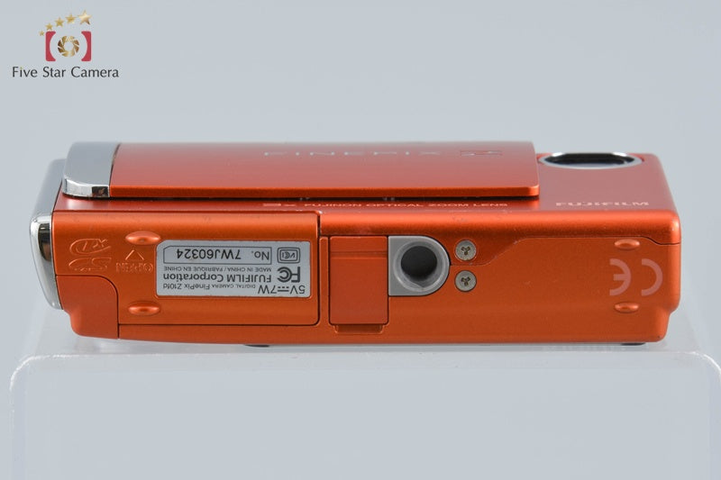 Fujifilm FinePix Z10fd Orange 7.2 MP Digital Camera