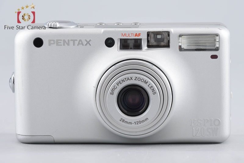 Pentax ESPIO 120SW Silver 35mm Point & Shoot Film Camera