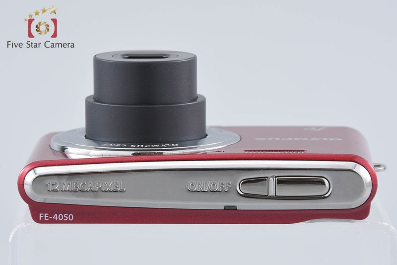 Olympus FE-4050 Red 12.0 MP Digital Camera