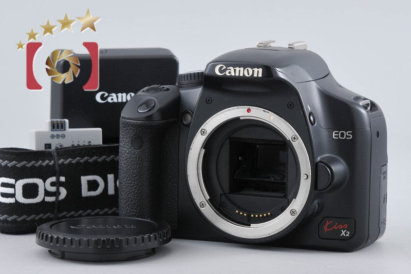 Canon EOS Kiss X2 / Digital Rebel XSi / 450D 12.2 MP DSLR Camera