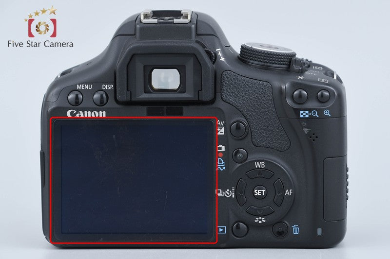 Canon EOS Kiss X3 / Rebel T1i / 500D 15.1 MP DSLR EF-S 18-55 IS Lens