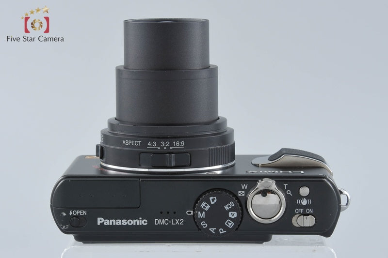 Panasonic LUMIX DMC-LX2 Black 10.2 MP Digital Camera