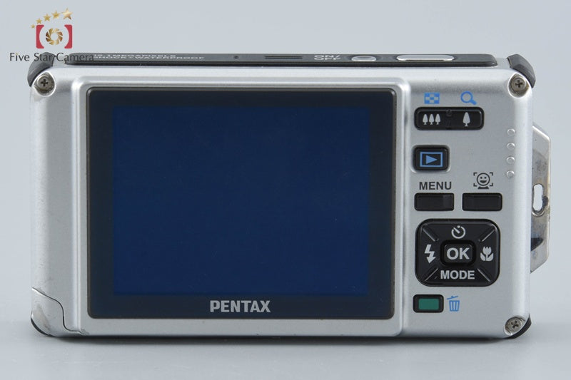 Pentax Optio W80 Azure Blue 12.1 MP Digital Camera