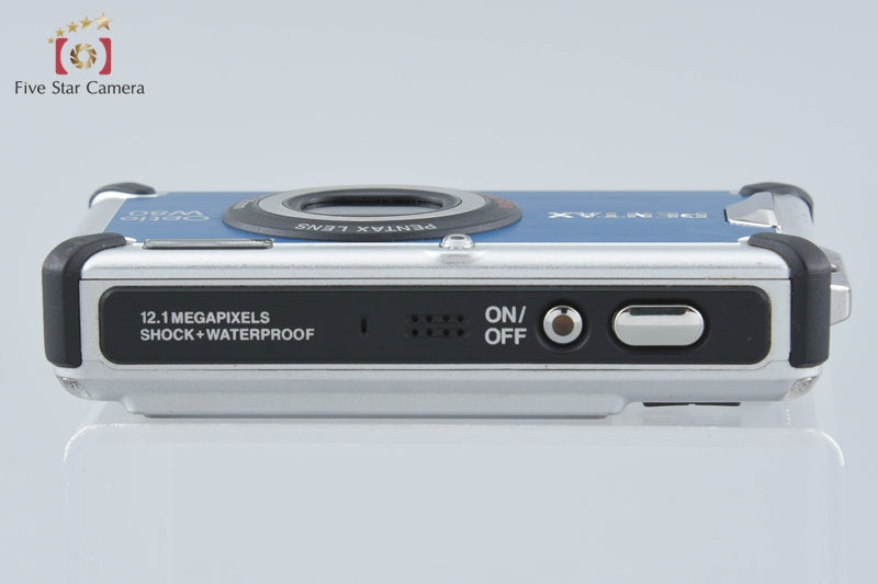 Pentax Optio W80 Azure Blue 12.1 MP Digital Camera