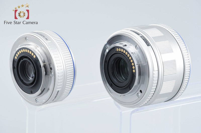 "Count 1,420" Olympus PEN E-P1 White 12.3 MP Digital Camera 14-42 17 Lenses