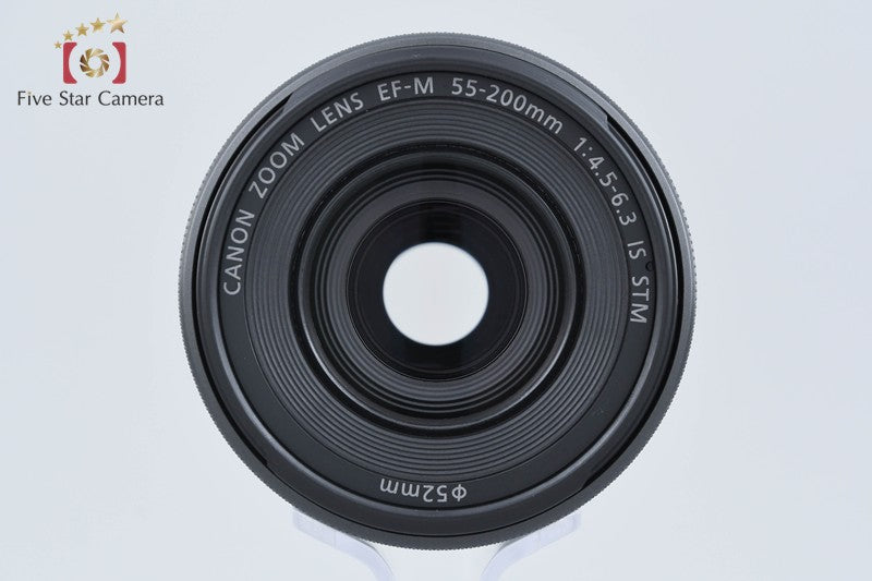 Canon EF-M 55-200mm f/4.5-6.3 IS STM Black