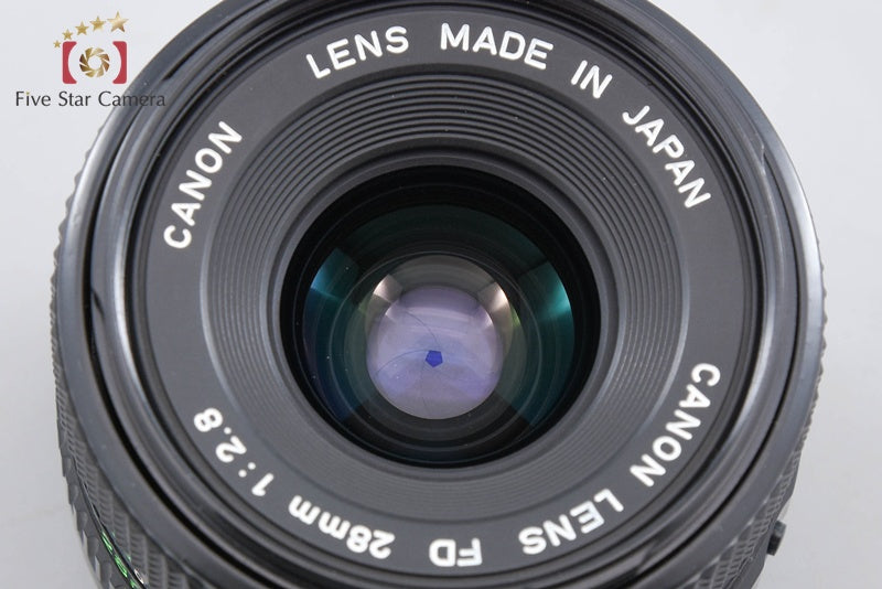 Canon New FD 28mm f/2.8