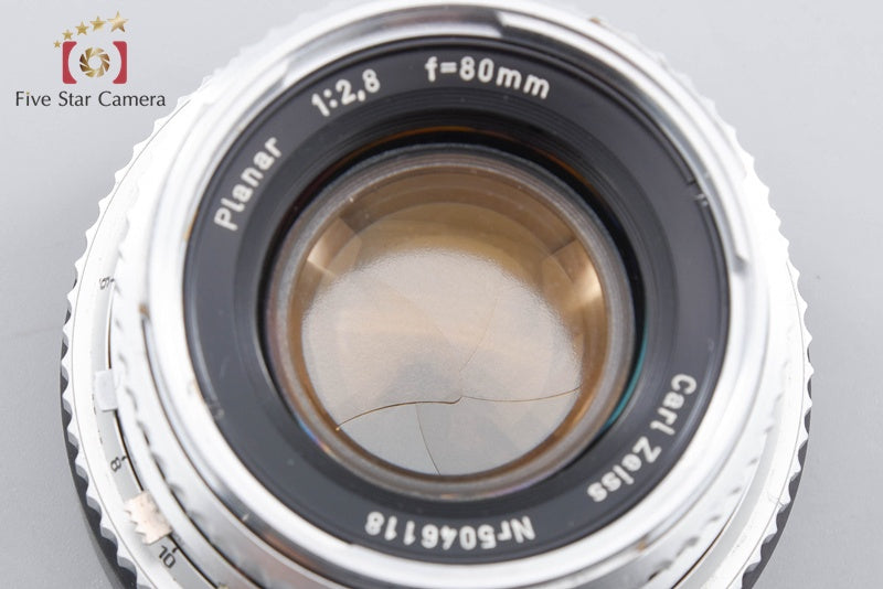 Hasselblad Carl Zeiss C Planar 80mm f/2.8 T* Chrome