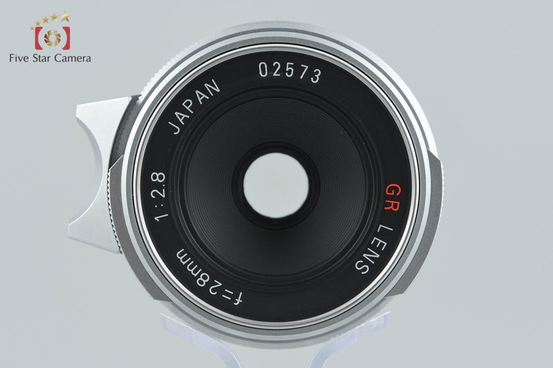 Ricoh GR Lens 28mm f/2.8 L39 LTM Leica Thread Mount Silver w/ Box