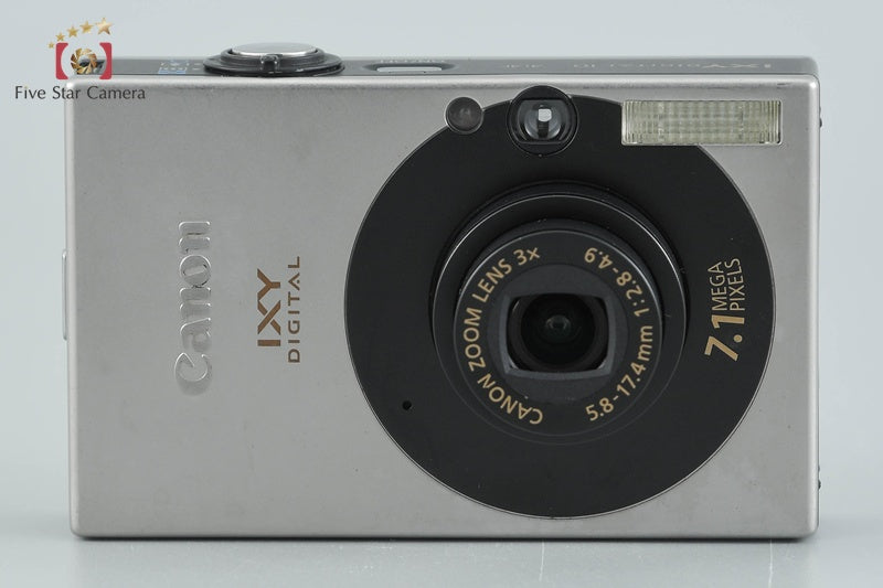 Canon IXY Digital 10 Black 7.1 MP Digital Camera