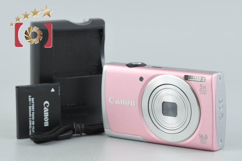 Canon PowerShot A2600 Pink 16.0 MP Digital Camera