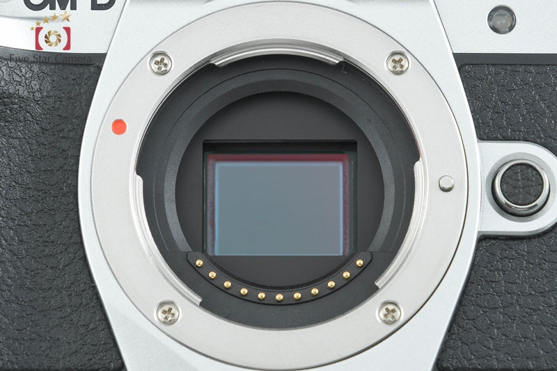 Olympus OM-D E-M10 Mark III Silver 16.1 MP 14-42 40-150 EZ Lenses w/ Box