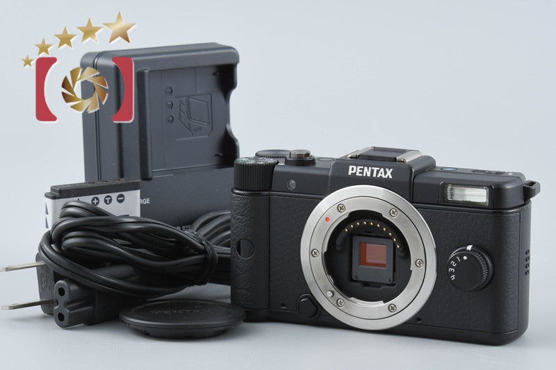 "Shutter count 1,464" PENTAX Q Black 12.4 MP Digital Mirrorless Camera Body