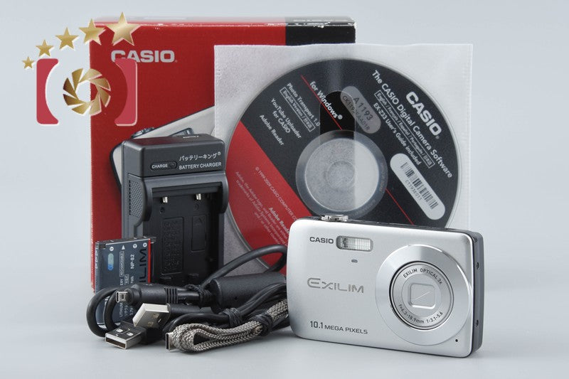 Casio EXILIM EX-Z33 Silver 10.1 MP Digital Camera w/ Box