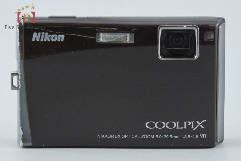 Nikon COOLPIX S60 Wine Red 10.0 MP Digital Camera