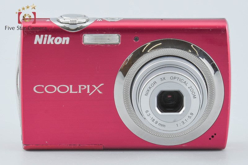 Nikon COOLPIX S230 Rose Red 10.0 MP Digital Camera