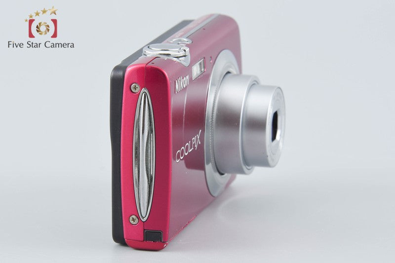 Nikon COOLPIX S230 Rose Red 10.0 MP Digital Camera