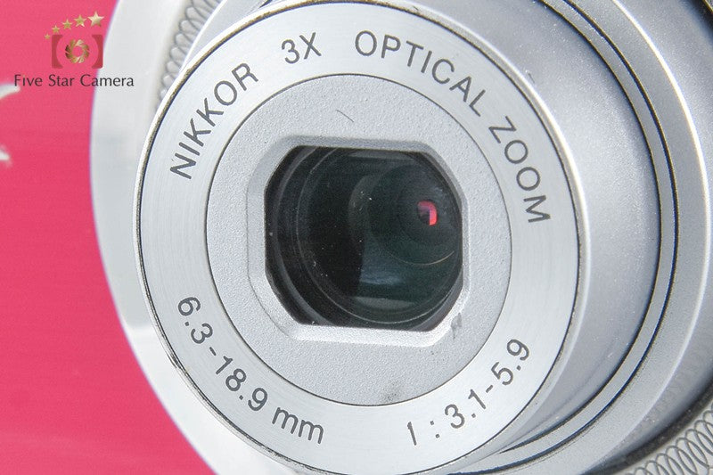 Nikon COOLPIX S230 Rose Red 10.0 MP Digital Camera
