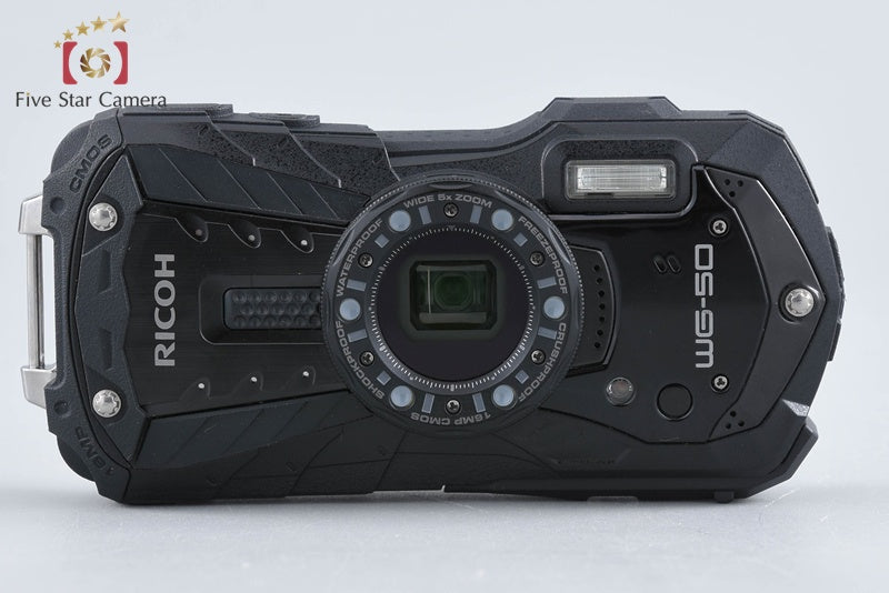 "Shutter count 468" Ricoh Pentax WG-50 Black 16.0 MP Waterproof Action Camera