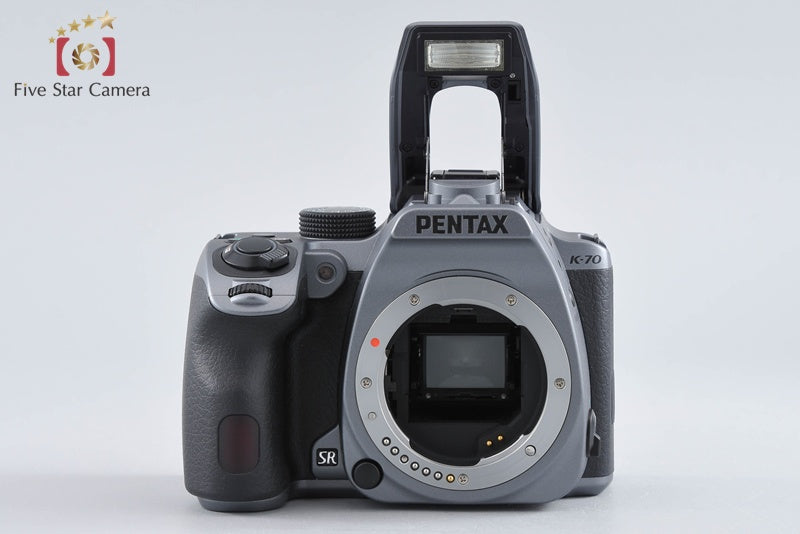 "Count 503" PENTAX K-70 Silky Silver 24.0 MP DSLR Camera Body
