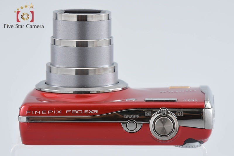 Fujifilm FinePix F80EXR Red 12.0 MP Digital Camera