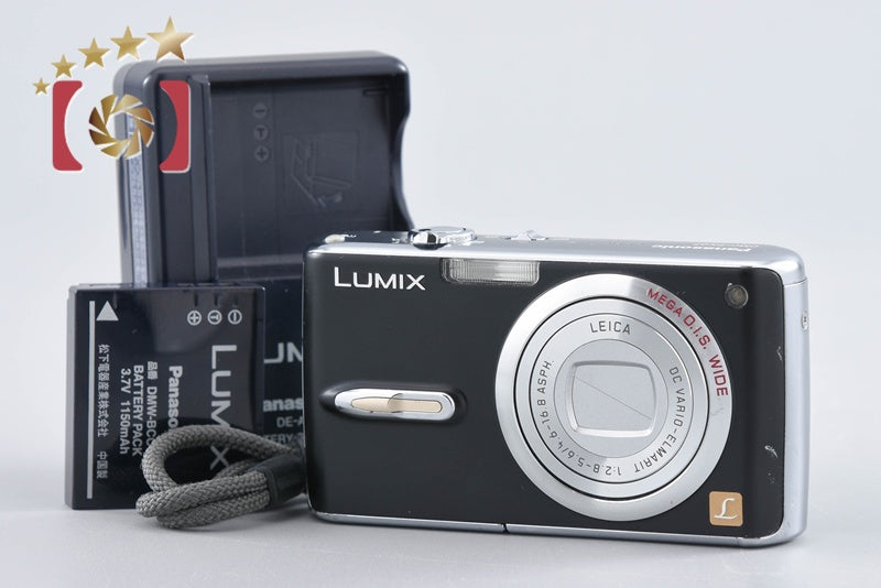 Panasonic LUMIX DMC-FX07 Extra Black 7.2 MP Digital Camera