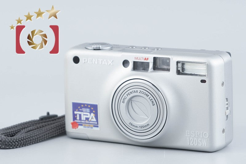Pentax ESPIO 120SW Silver 35mm Point & Shoot Film Camera