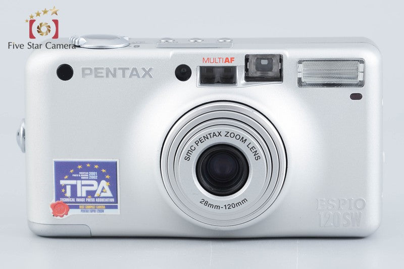 Pentax ESPIO 120SW Silver 35mm Point & Shoot Film Camera