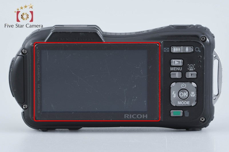 Ricoh Pentax WG-20 Black 14.0 MP Waterproof Action Camera