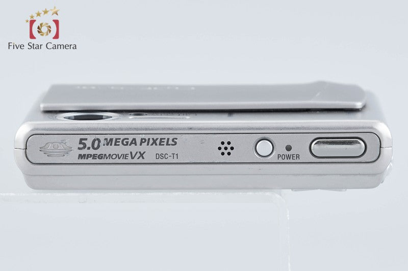 Sony Cyber-Shot DSC-T1 Silver 5.0 MP Digital Camera