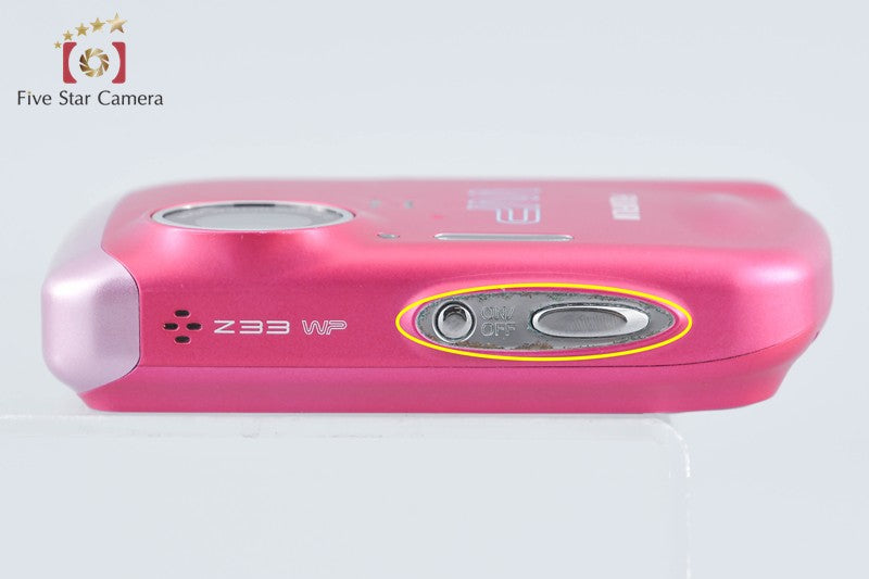 Fujifilm FinePix Z33WP Pink 10.0 MP Digital Camera