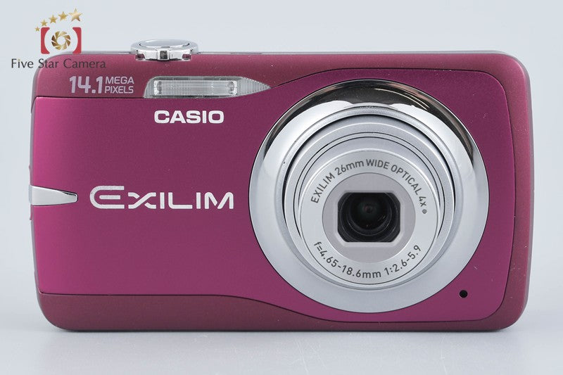 Casio EXILIM EX-Z550 Red 14.1 MP Digital Camera