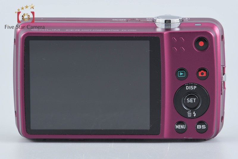 Casio EXILIM EX-Z550 Red 14.1 MP Digital Camera