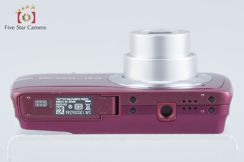 Casio EXILIM EX-Z550 Red 14.1 MP Digital Camera