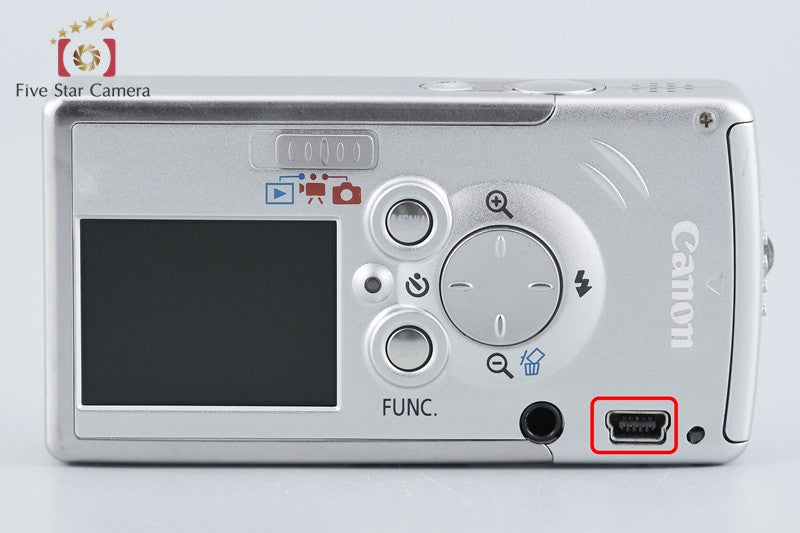 Canon IXY Digital L Platinum Silver 4.0 MP Digital Camera