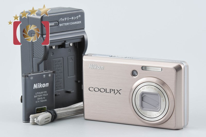 Nikon COOLPIX S600 Pink Gold 10.0 MP Digital Camera