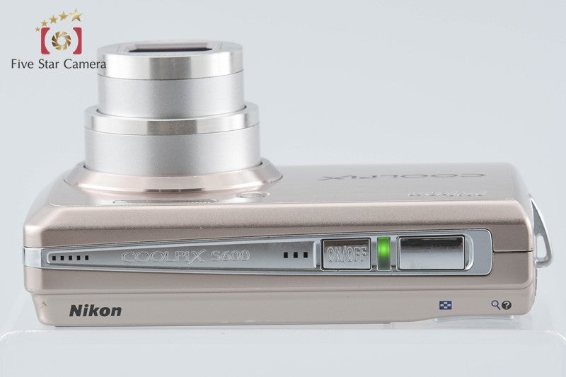 Nikon COOLPIX S600 Pink Gold 10.0 MP Digital Camera