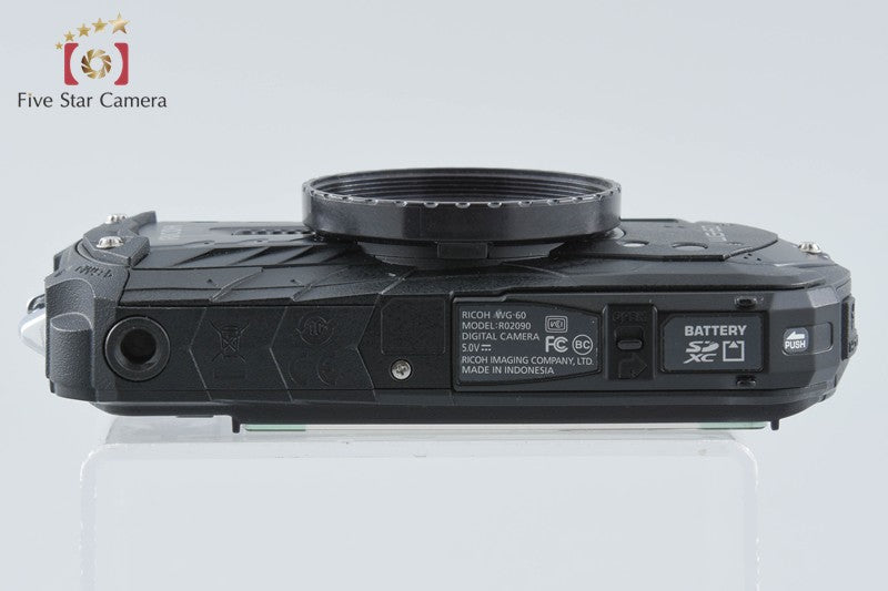 Ricoh Pentax WG-60 Black 16.0 MP Waterproof Action Camera