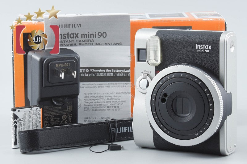 Fujifilm Instax mini 90 Neo Classic Black Instant Film Camera w/ Box