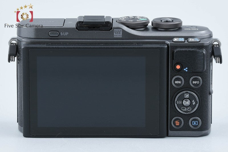 "Count 616" Olympus PEN E-PL10 Black 16.1 MP Digital Camera EZ 14-42 Lens