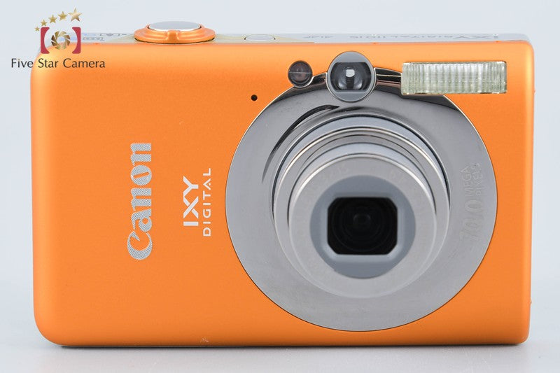 Canon IXY Digital 110 IS Orange 10.0 MP Digital Camera w/ Box