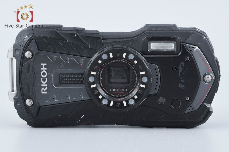 Ricoh Pentax WG-30 Ebony Black 16.0 MP Waterproof Action Camera