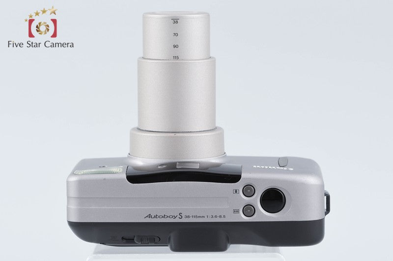 Canon Autoboy S PANORAMA Greige Titan 35mm Point & Shoot Film Camera