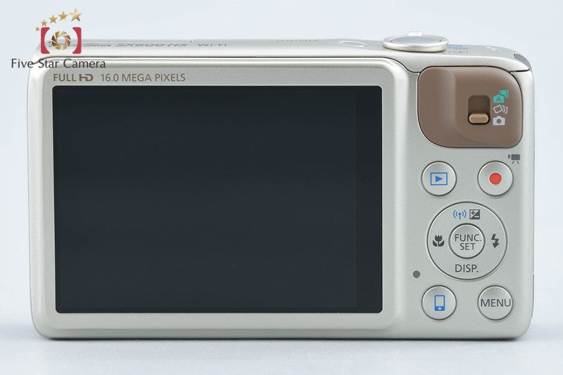 Canon Powershot SX600 HS Gold 16.0 MP Digital Camera w/ Box